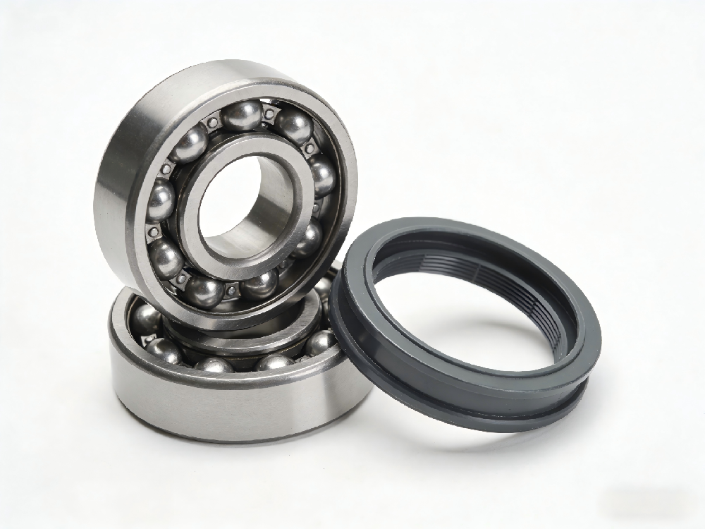 Dual-Row Self-Aligning Ball Bearing with Sealed Design